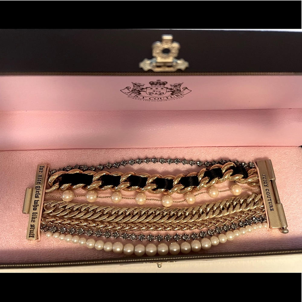 Juicy Couture multi-chain bracelet